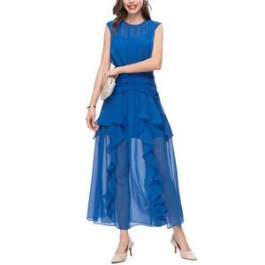 long sleeve glitter midi dress Long Sleeve Sequin Tea Length Dress